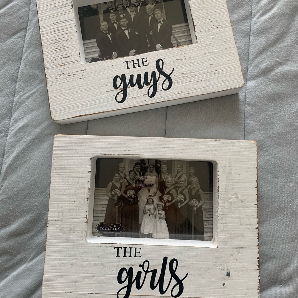 Wedding party frames